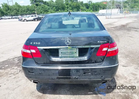2012 Mercedes-Benz E 350 4Matic from USA, damaged, VIN WDDHF8JB5CA629709